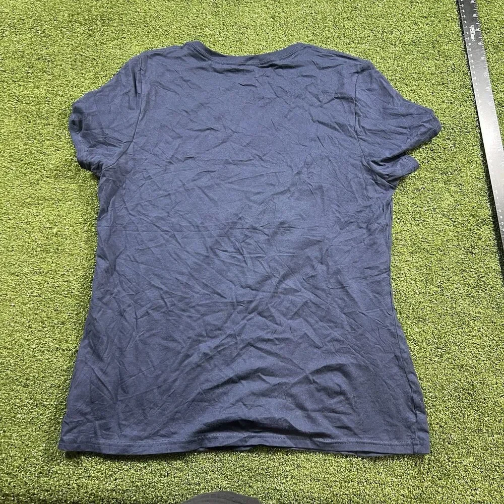 NWOT FANATICS WOMEN'S MLB CLEVELAND GUARDIANS Navy  T-SHIRT SIZE M